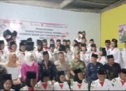 Camat Salman Alfarisi Kukuhkan Paskibra Kecamatan Megang Sakti.