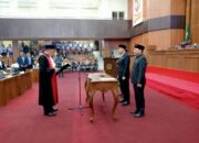 Ketua DPRD Kabupaten Musi Rawas sementara 2024-2029, Firdaus Cik Olah, SE Dilantik Menjadi Ketua DPRD