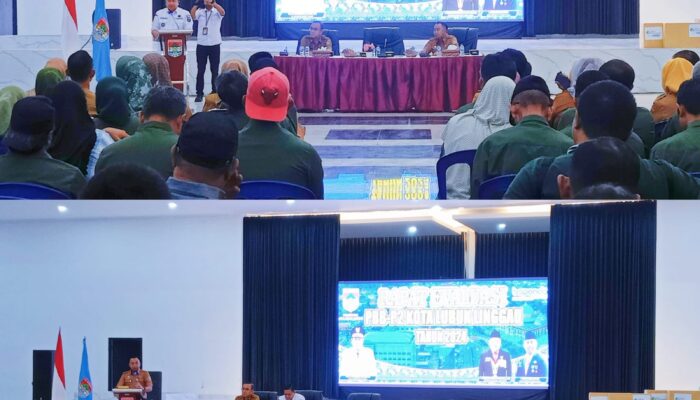 Pj Walikota Lubuklinggau H.Koimudin Secara Langsung Menghadiri Rapat Evaluasi PBB-P2