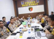 Secara Virtual, Polres Musi Rawas Ikuti Launcing Gerakan Nasional Pangan Merah Putih Menuju Swasembada Pangan Polri