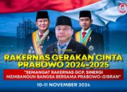 Gerakan Cinta Prabowo Siap Rakernas Pertama di Sentul