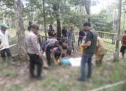 Polsek Jayaloka Polres Musi Rawas Sigap Olah TKP dan Evakuasi Penemuan Jenazah