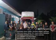 Rapat Pleno Kecamatan Rampung, Polres Musi Rawas Kawal dan Pengamanan Pengiriman Kembali Logistik ke Gudang KPU Musi Rawas