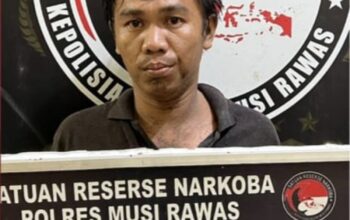 Simpan Puluhan Sabu Siap Edar, Satresnarkoba Polres Musi Rawas Ringkus Pengedar di Pondok Kebun Sawit Desa Petunang