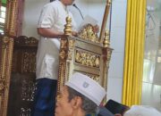Jadi Khatib Shalat Jumat ,Personel Polres Musi Rawas Sampaikan Pesan Kamtibmas